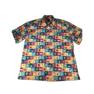 Reyn spooner 2022 food and wine Disney 3XL Hawaiian shirt